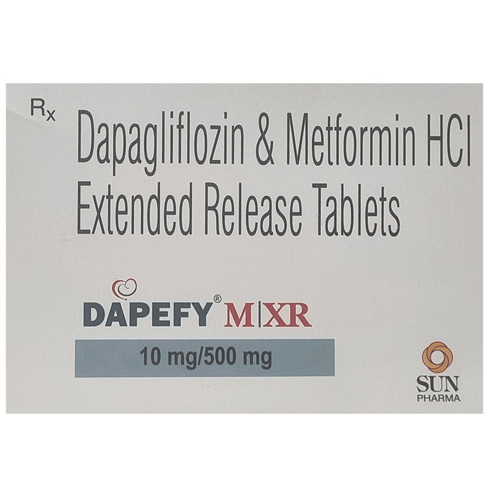 Dapefy M/XR 10mg/500mg Tablet - Classic Derma