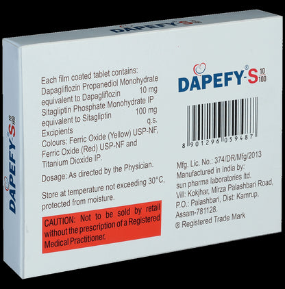 Dapefy-S 10/100 Tablet