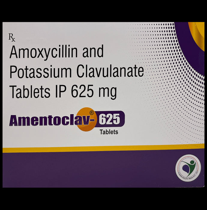 Amentoclav 625 Tablet - Classic Derma