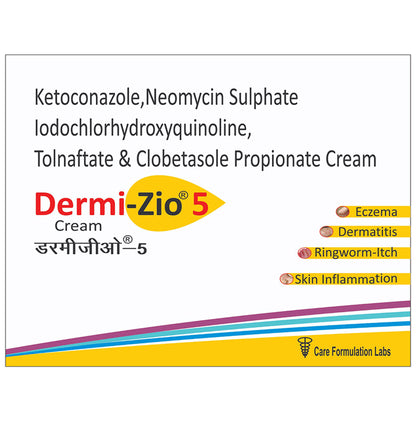 Dermi-Zio 5 Cream - Classic Derma