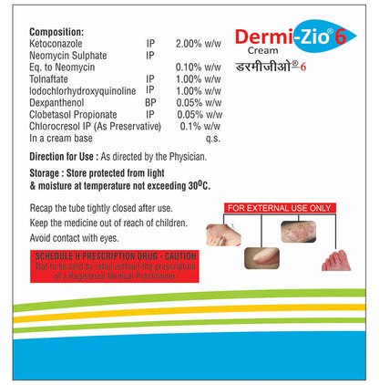 Dermi-Zio 6 Cream