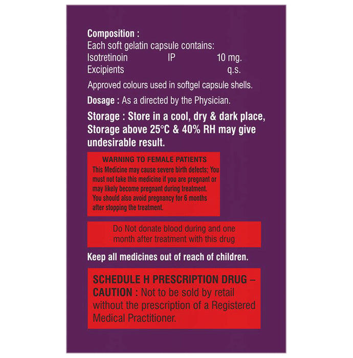 Isoblink 10 Softgel Capsule