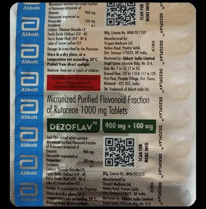 Dezoflav Tablet - Classic Derma