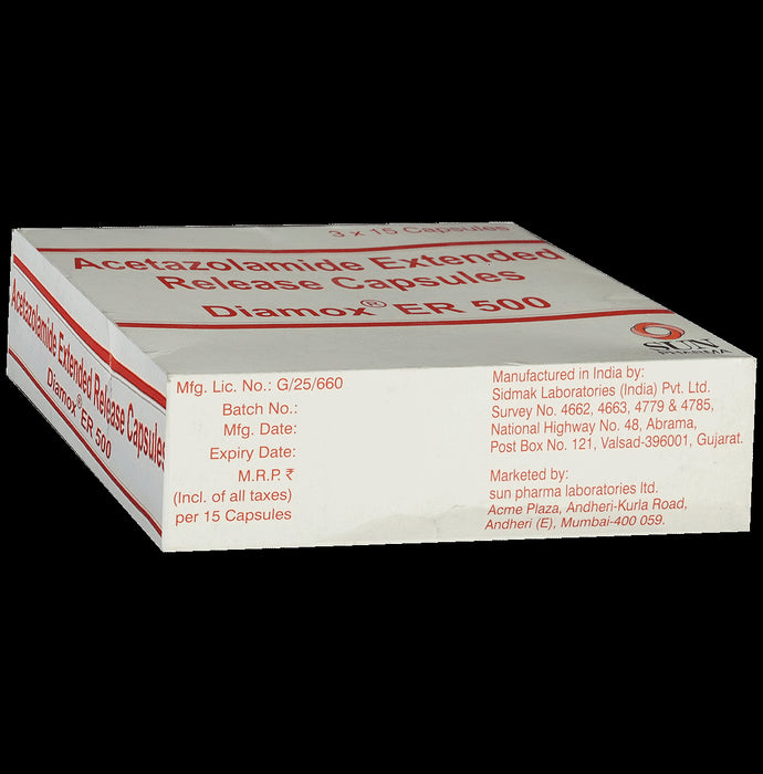 Diamox ER 500 Capsule
