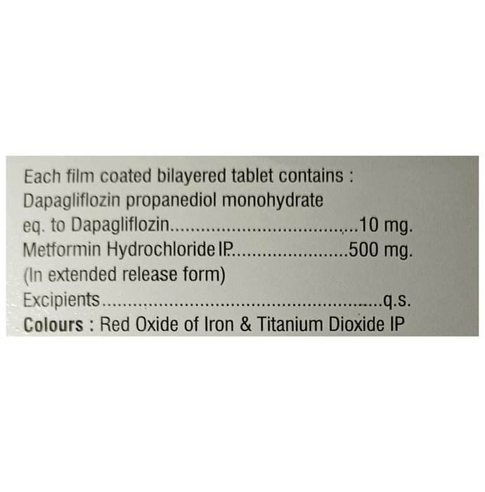 Diaxig M 10mg/500mg Tablet