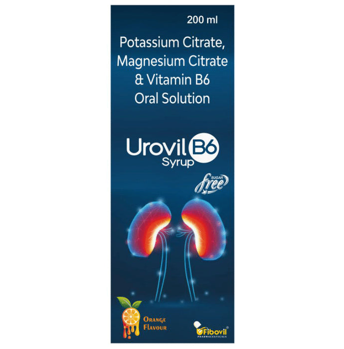 Urovil B6 Syrup Orange Sugar Free - Classic Derma