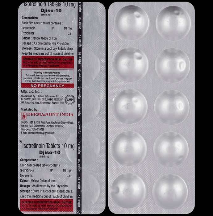 Djiso 10mg Tablet - Classic Derma