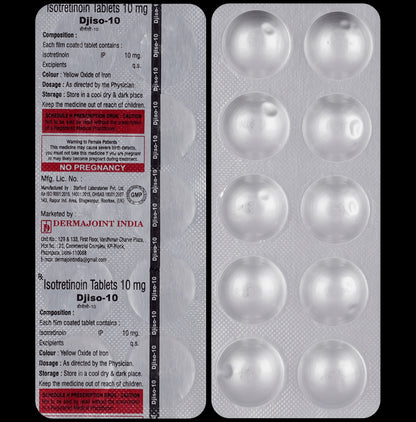 Djiso 10mg Tablet - Classic Derma
