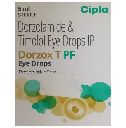 Dorzox T PF Eye Drop - Classic Derma