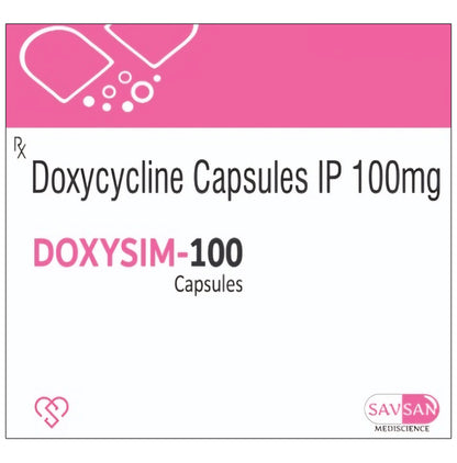 Doxysim 100 Capsule - Classic Derma