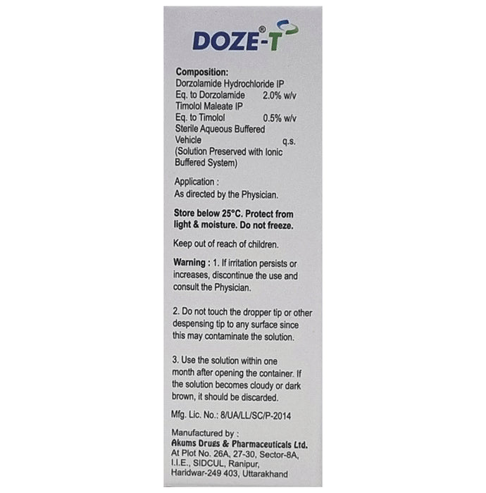 Doze T Eye Drop