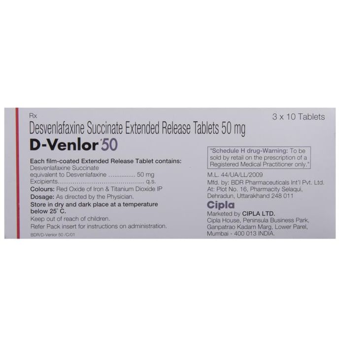 D-Venlor 50 Tablet
