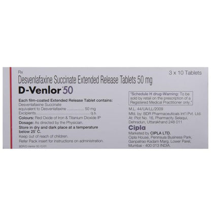 D-Venlor 50 Tablet