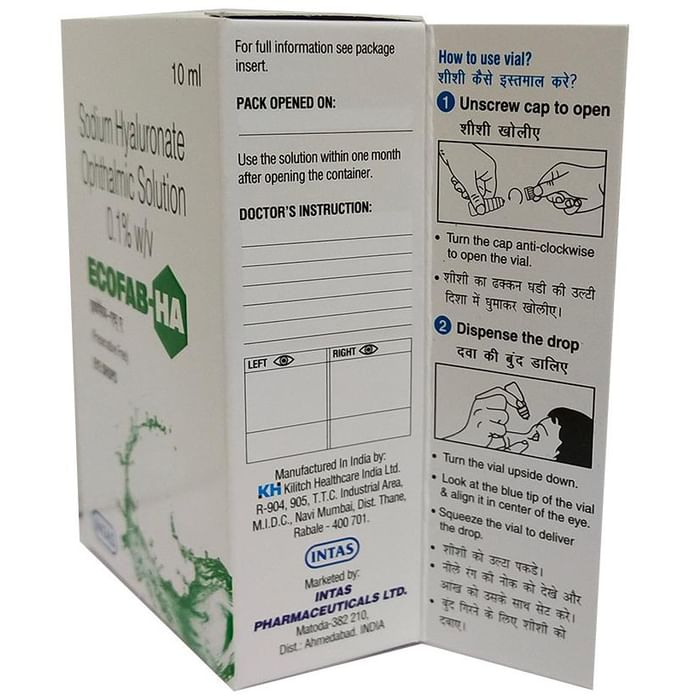 Ecofab-HA Eye Drop