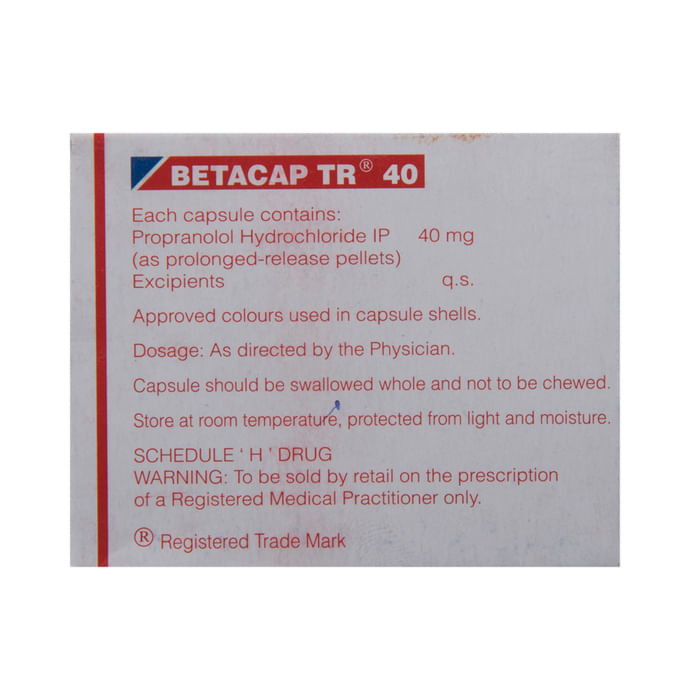 Betacap TR 40 Capsule