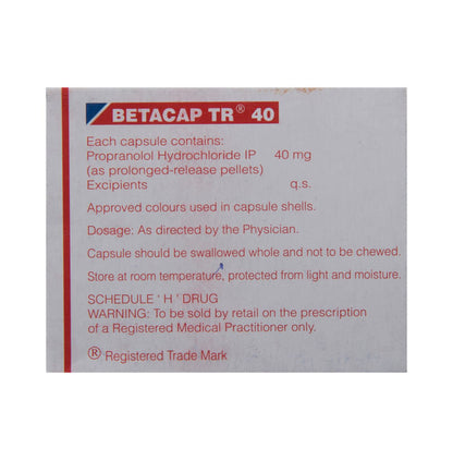 Betacap TR 40 Capsule