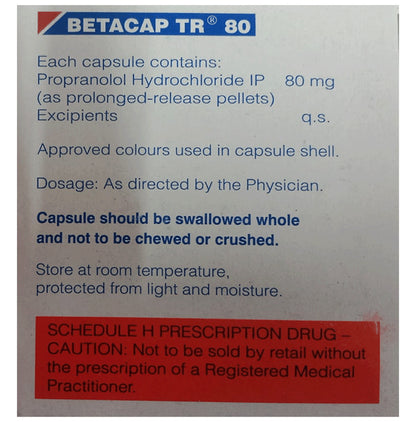 Betacap TR 80 Capsule