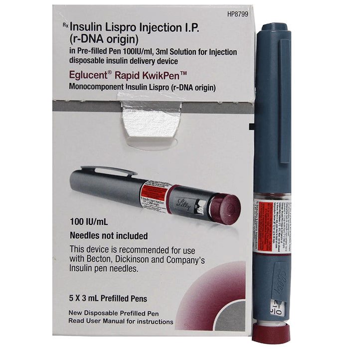 Eglucent Rapid 100IU/ml Kwikpen - Classic Derma