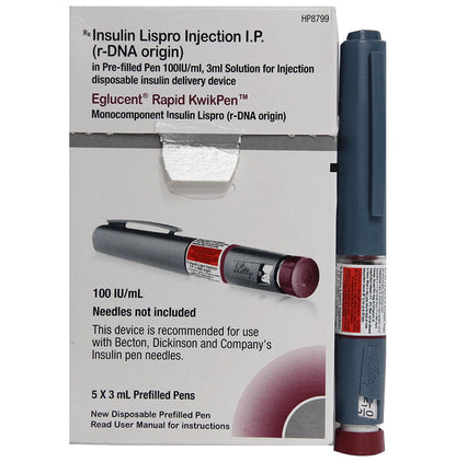 Eglucent Rapid 100IU/ml Kwikpen - Classic Derma