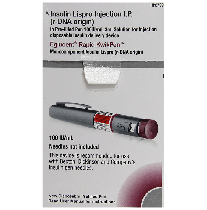 Eglucent Rapid 100IU/ml Kwikpen