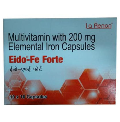 Eido -Fe Forte Capsule | Nutritional Supplement - Classic Derma