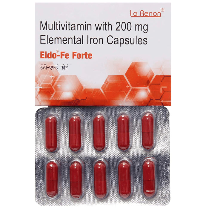 Eido -Fe Forte Capsule | Nutritional Supplement