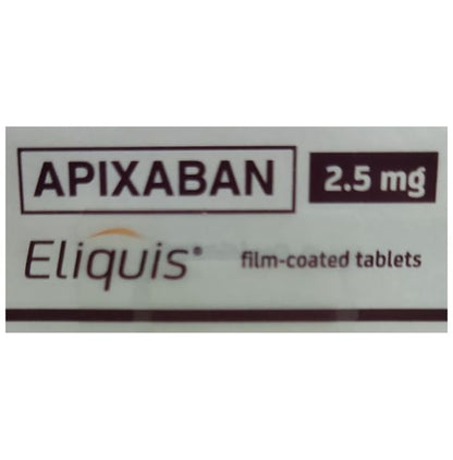 Eliquis 2.5mg Tablet - Classic Derma