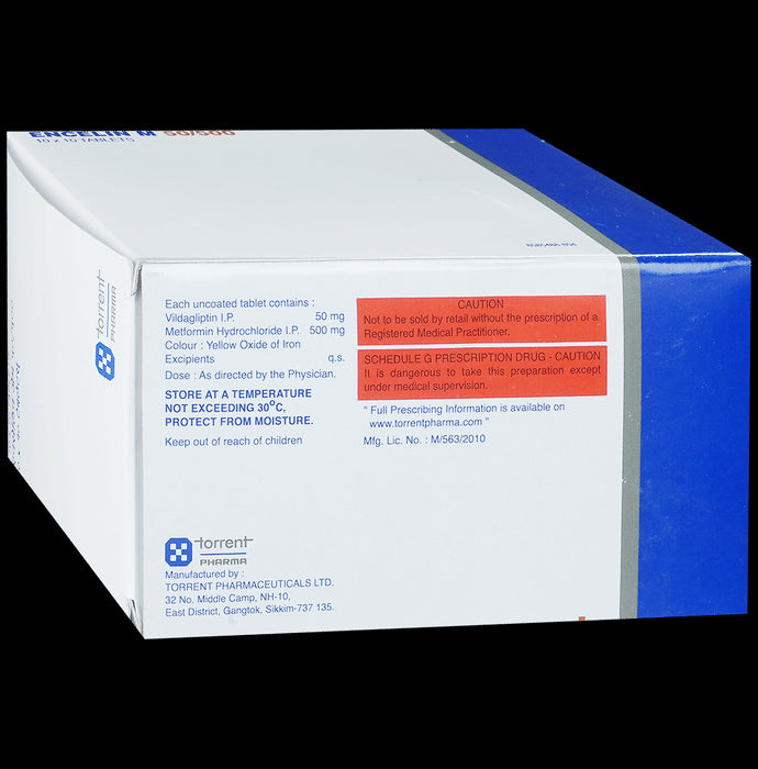 Encelin M 50/500 Tablet