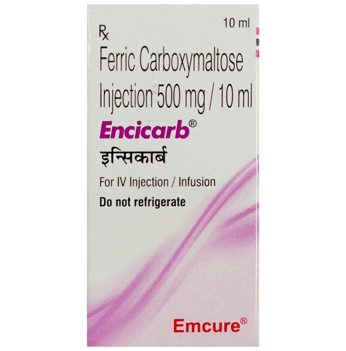 Encicarb 500mg Injection - Classic Derma