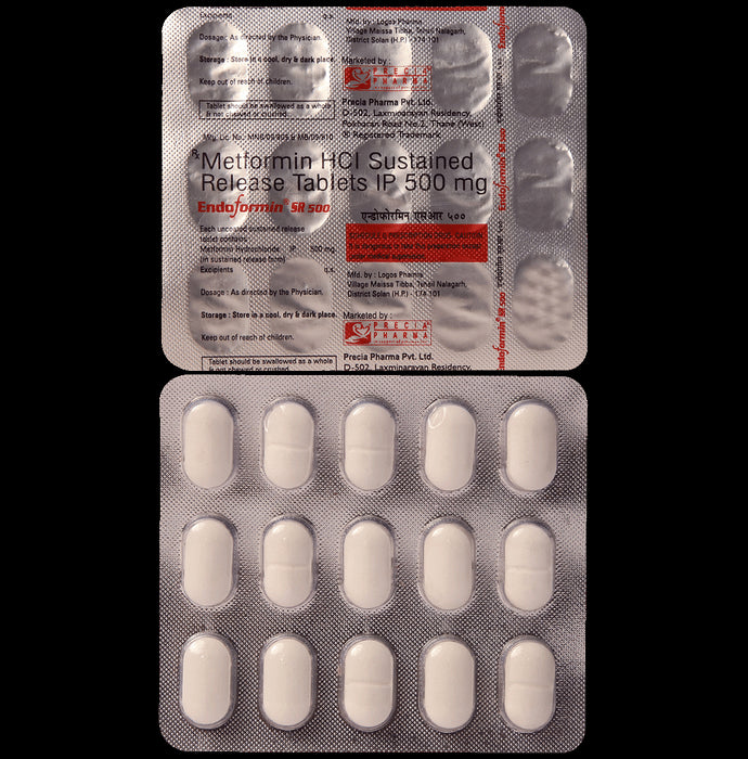Endoformin SR 500 Tablet - Classic Derma