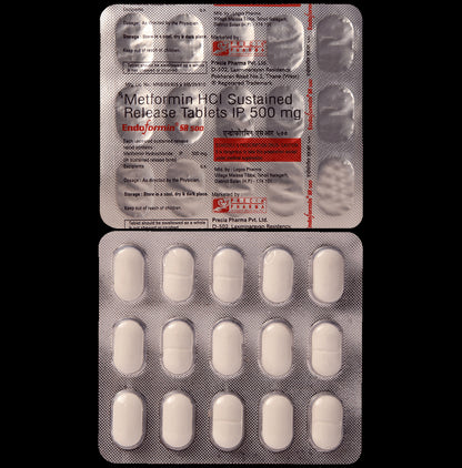 Endoformin SR 500 Tablet - Classic Derma