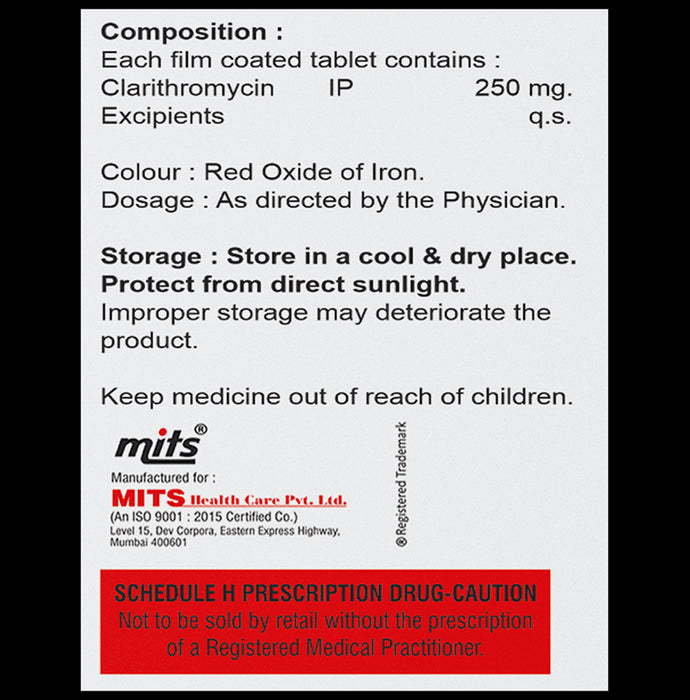 Aviclar 250mg Tablet