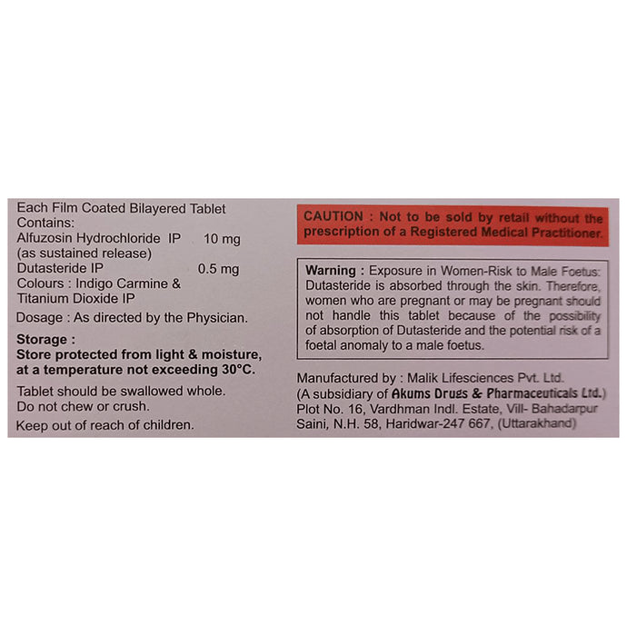 Alfugress-D Tablet SR