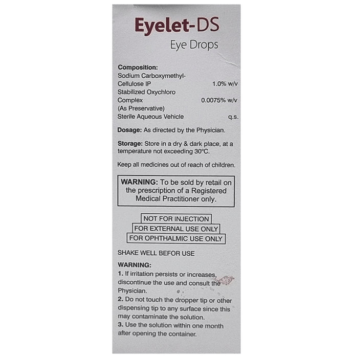 Eyelet-DS Eye Drop