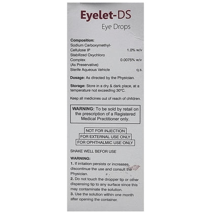 Eyelet-DS Eye Drop