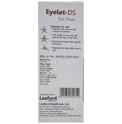 Eyelet-DS Eye Drop