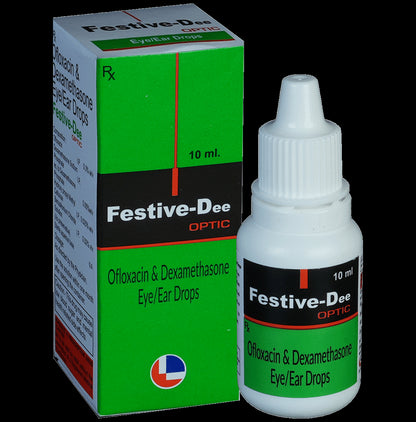 Festive-Dee Optic Eye/Ear Drops - Classic Derma