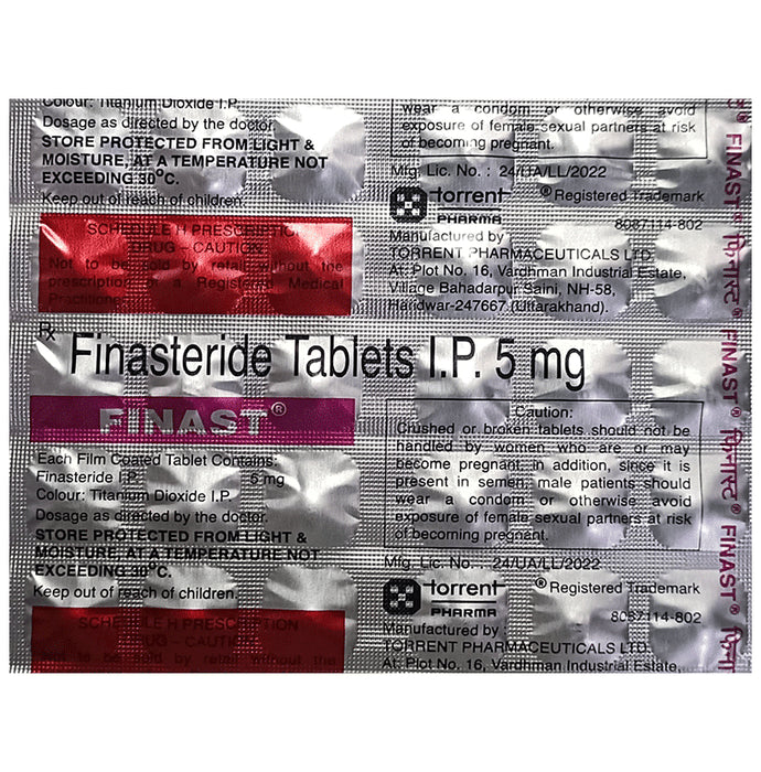 Finast 5mg Tablet