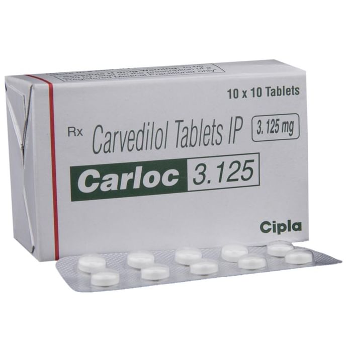 Carloc 3.125 Tablet - Classic Derma