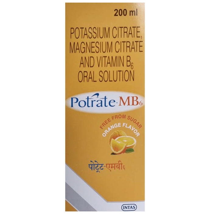 Potrate-MB6 Oral Solution Orange - Classic Derma