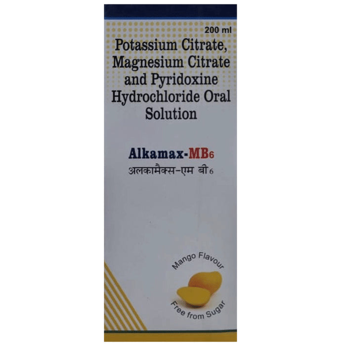 Alkamax MB6 Oral Solution Mango Sugar Free - Classic Derma