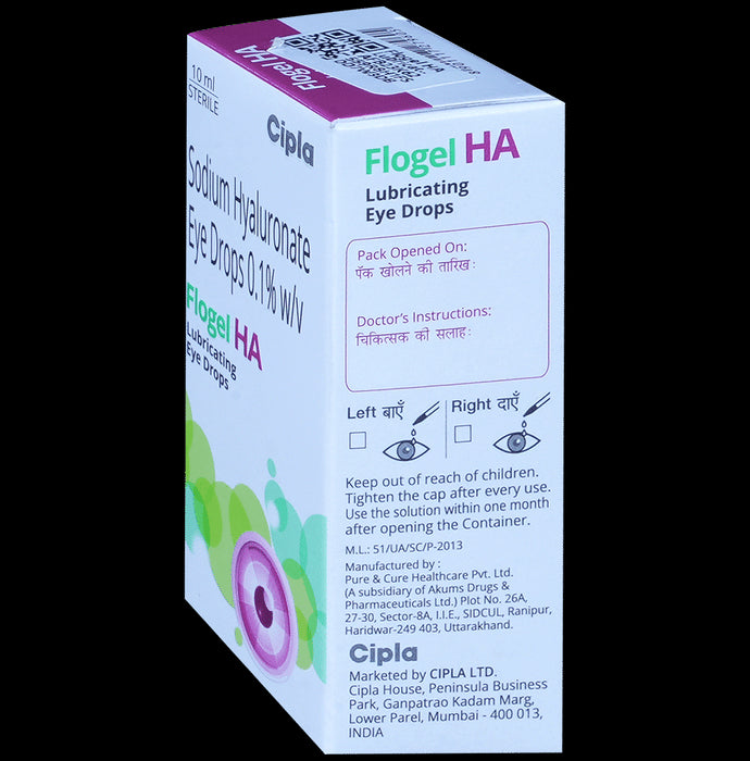 Flogel HA Lubricating Eye Drop