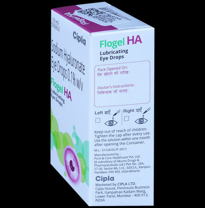 Flogel HA Lubricating Eye Drop