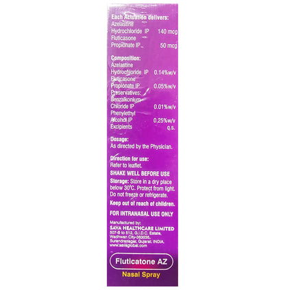 Fluticatone AZ Nasal Spray