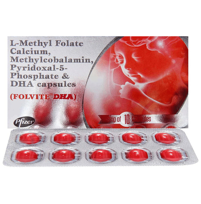 Folvite DHA Soft Gelatin Capsule