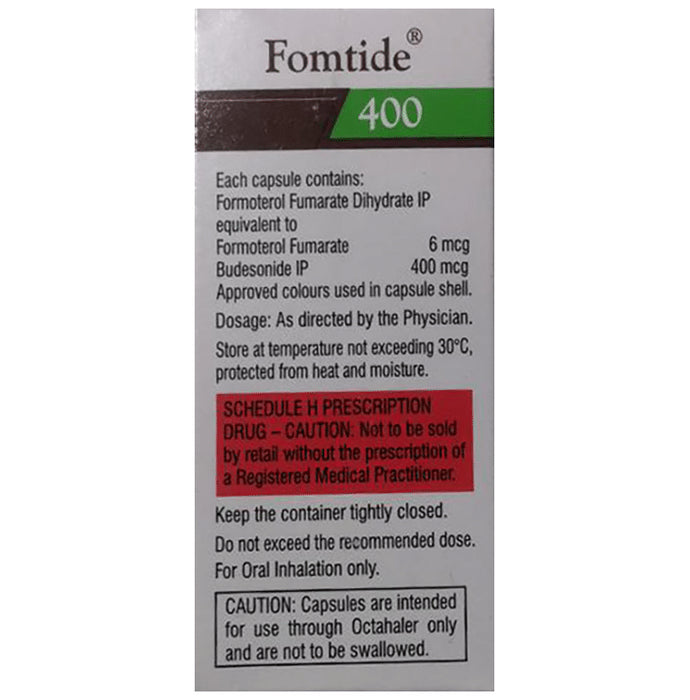 Fomtide 400 Octacaps