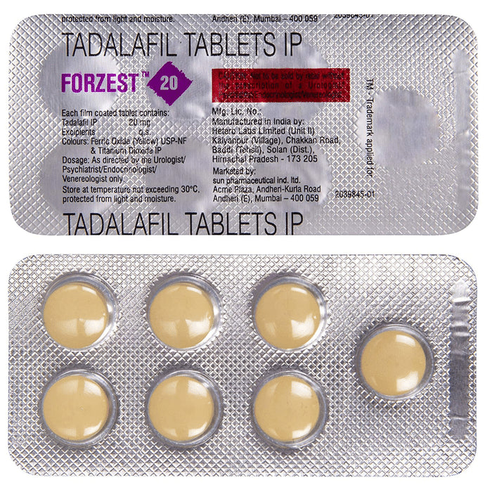 Forzest 20 Tablet - Classic Derma