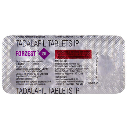 Forzest 20 Tablet