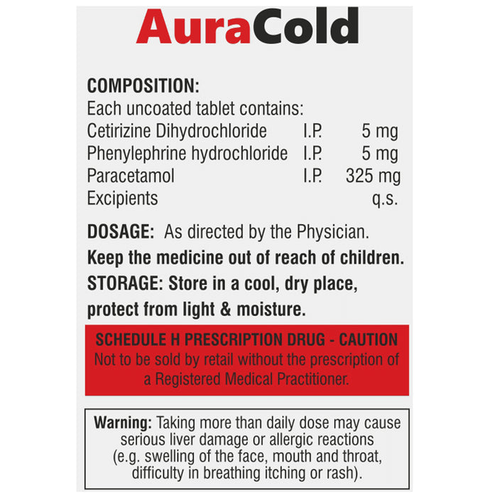 Auracold Tablet