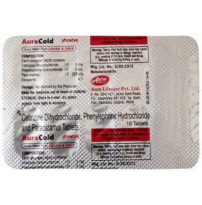 Auracold Tablet